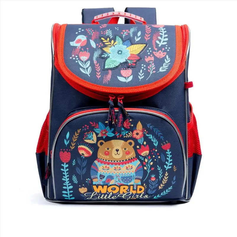 Cartoon Bear Floral School Bags for Girls Kids Backpack Waterproof Orthopedic Backpacks Primary Kid Satchel Mochila Escolar
Cartoon Bear Floral School Bags for Girls Kids Backpack Waterproof Orthopedic Backpacks Primary Kid Satchel Mochila Escolar