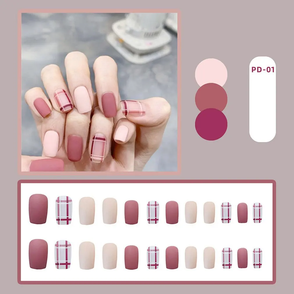 Fake Nail Stickers Nail Patches Removable Nail Patch One Second Wearable Manicure Reuse Light And Easy To Paste
Fake Nail Stickers Nail Patches Removable Nail Patch One Second Wearable Manicure Reuse Light And Easy To Paste