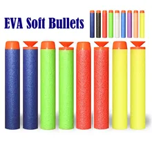 2022NEW 50/100Pcs 7.2cm EVA Soft Bullets for Nerf Hollow Hole Head Refill Darts Outdoor Toy Boys Gun for Series Blasters
2022NEW 50/100Pcs 7.2cm EVA Soft Bullets for Nerf Hollow Hole Head Refill Darts Outdoor Toy Boys Gun for Series Blasters