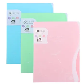1PC A4 Display Book 20/30/40/60 Page Transparent Insert Folder Document Storage Bag for Bank Campus File Office Workplace Family
1PC A4 Display Book 20/30/40/60 Page Transparent Insert Folder Document Storage Bag for Bank Campus File Office Workplace Family