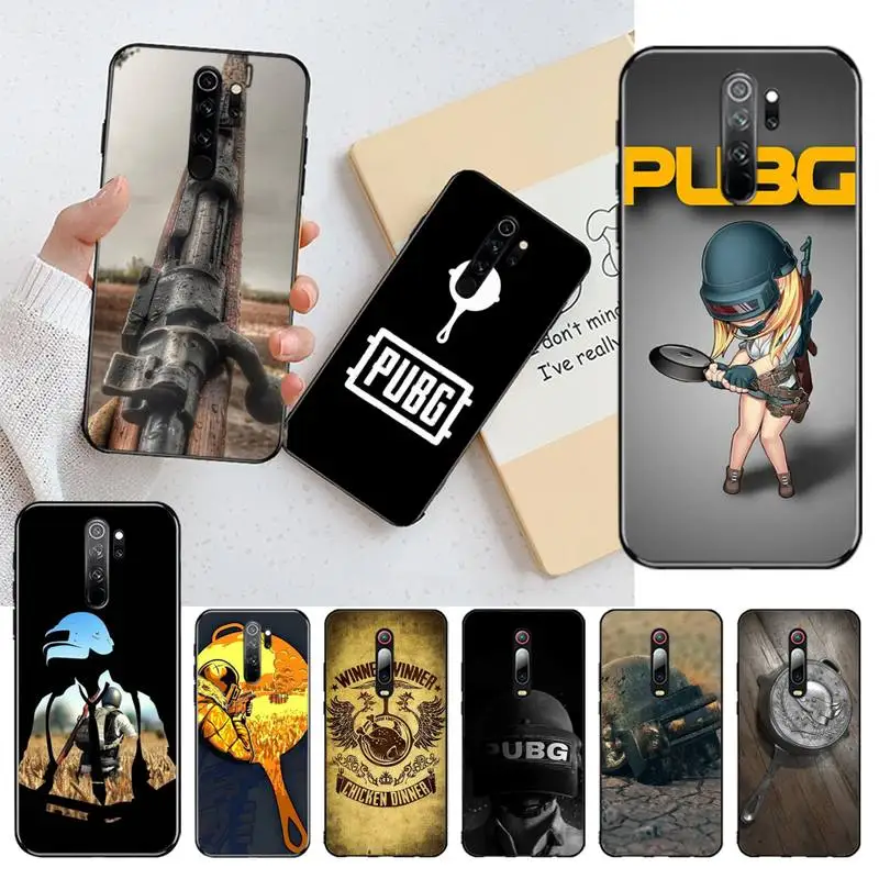 Горячая игра PUBG DIY Роскошный чехол для телефона накладка Redmi Note 9 8 8T 8A 7 6 6A экшн
