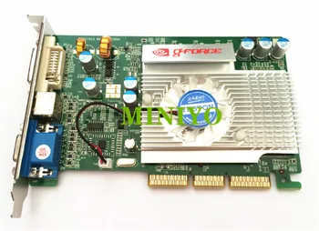 

High Quality for nVIDIA GeForce FX5500 FX5200 256M DDR AGP 4X 8X VGA+S-VIDEO+DVI Video Graphic Card