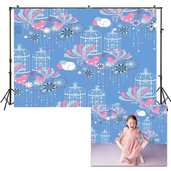 HUAYI Photo Background Newborns Baby Child Photography Backdrops Customize Studio birdcage pattern Photoshoot Backdrop US177
HUAYI Photo Background Newborns Baby Child Photography Backdrops Customize Studio birdcage pattern Photoshoot Backdrop US177