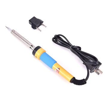 New 1pc EU US Plug 220V 60W Adjustable Temperature Electric Soldering Iron Pen Handle Solder Station Tool Welding Repair Rework
New 1pc EU US Plug 220V 60W Adjustable Temperature Electric Soldering Iron Pen Handle Solder Station Tool Welding Repair Rework