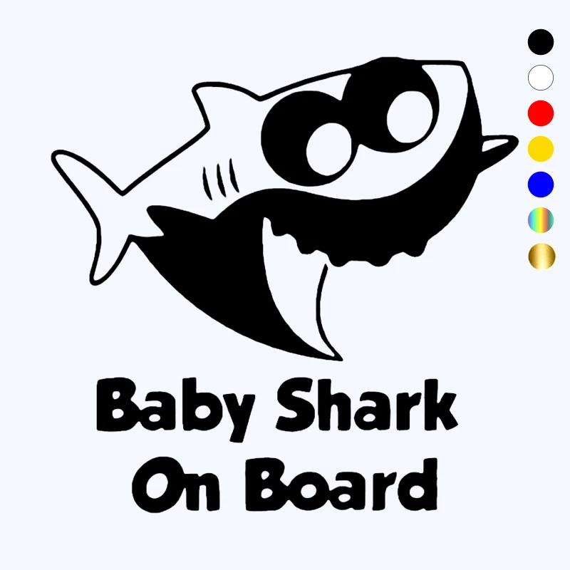 CK20136# Various Sizes Funny Vinyl Decal Baby Shark on Board Car Sticker Waterproof Auto Decors on Truck Bumper Rear Window
CK20136# Various Sizes Funny Vinyl Decal Baby Shark on Board Car Sticker Waterproof Auto Decors on Truck Bumper Rear Window