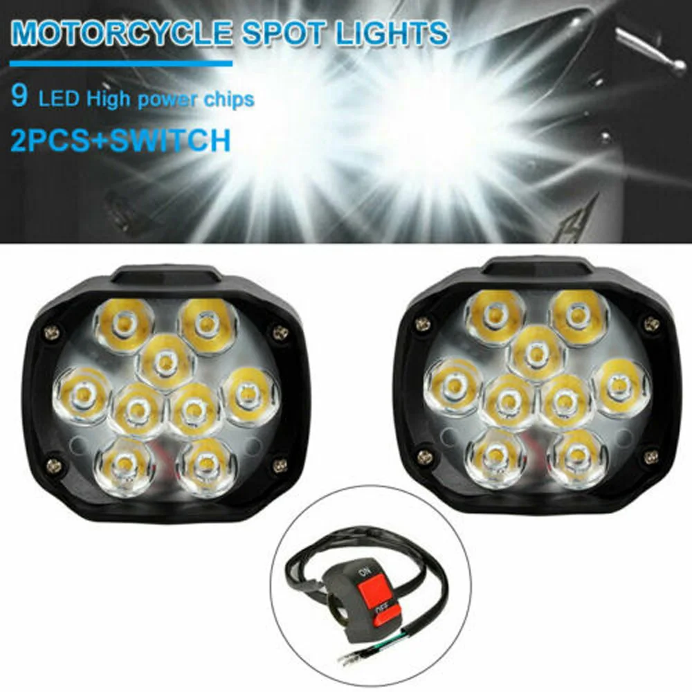 2pcs DC12-80V 15W Electric Motorcycle bike LED Headlights External Super Bright LED Turn Signal light Headlights
2pcs DC12-80V 15W Electric Motorcycle bike LED Headlights External Super Bright LED Turn Signal light Headlights
