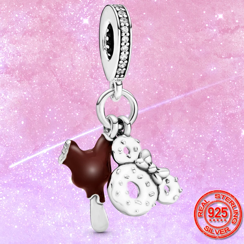 2020 New 925 Sterling Silver Ice Cream Donut Dangle Charm Beads Fit Original Pandora Bracelets Brand Jewelry Gift
2020 New 925 Sterling Silver Ice Cream Donut Dangle Charm Beads Fit Original Pandora Bracelets Brand Jewelry Gift