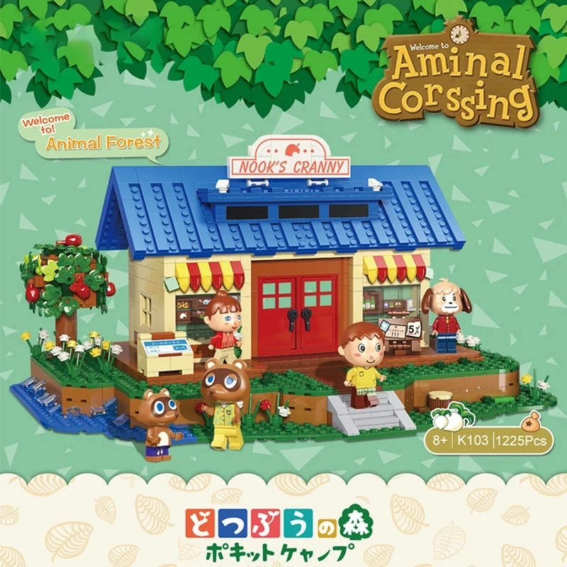 Creative Animal Crossing Streethouse Forest House Action Figures Building Block Brick Toy Children Gift
Creative Animal Crossing Streethouse Forest House Action Figures Building Block Brick Toy Children Gift