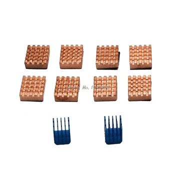 Heat Sink 10pcs Copper Cooling Pad Heatsink Radiator Cooling Kit Cooler for Raspberry Pi 3B Model Whosale & Dropship
Heat Sink 10pcs Copper Cooling Pad Heatsink Radiator Cooling Kit Cooler for Raspberry Pi 3B Model Whosale & Dropship