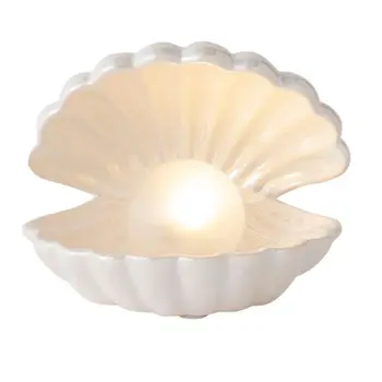 Shell Night Light Ceramic Ornament Storage Box Gifts for Girls Valentine's Day present Home Decoration Dropshipping 
Shell Night Light Ceramic Ornament Storage Box Gifts for Girls Valentine's Day present Home Decoration Dropshipping