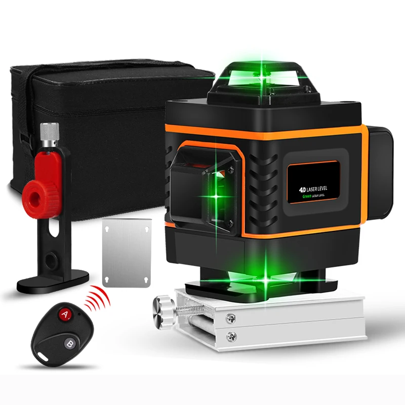 16 Lines 4D Laser Level 360 Cross Self-Leveling Powerful Green Light Laser Level Multipurpose Measurement
16 Lines 4D Laser Level 360 Cross Self-Leveling Powerful Green Light Laser Level Multipurpose Measurement