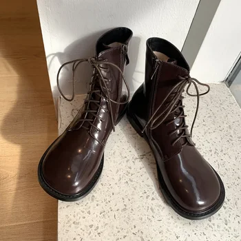 Elegant Side Zipper Women Autumn Winter Ankle Boots Genuine Leather Round Toe Low Heels 2021 Newest Dress Wedding Party Shoes
Elegant Side Zipper Women Autumn Winter Ankle Boots Genuine Leather Round Toe Low Heels 2021 Newest Dress Wedding Party Shoes