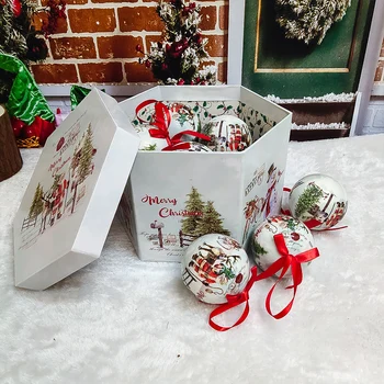 Christmas Xmas Tree Hanging Ball Ornaments decorations Gift New Year Navidad Ball Bauble for DIY Xmas Party with Belts Eazy Hang 
Christmas Xmas Tree Hanging Ball Ornaments decorations Gift New Year Navidad Ball Bauble for DIY Xmas Party with Belts Eazy Hang