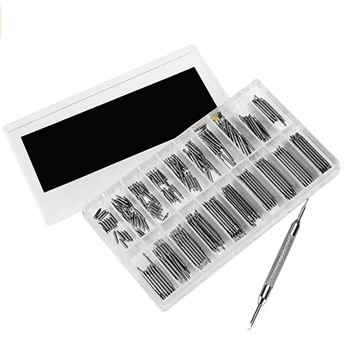 400Pcs Professional Watch Band Stainless Steel Spring Bars Link Pins with Remover Repair Tool 6mm-25mm 
400Pcs Professional Watch Band Stainless Steel Spring Bars Link Pins with Remover Repair Tool 6mm-25mm