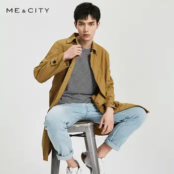 Me&City Men autumn Casual Long Jacket Trench Coats Men Fashion Handsome Solid Color Warm Windbreaker
Me&City Men autumn Casual Long Jacket Trench Coats Men Fashion Handsome Solid Color Warm Windbreaker