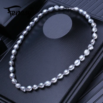 FENASY Natural Freshwater Pearl Necklaces For Women Baroque Choker Necklace Pearl Jewelry Neck Accessories
FENASY Natural Freshwater Pearl Necklaces For Women Baroque Choker Necklace Pearl Jewelry Neck Accessories