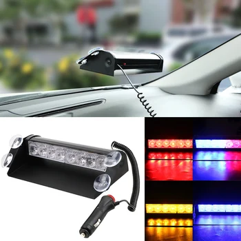 LEEPEE Car LED Strobe Light DC 12V Suction Cup 8LED 3 Flashing Modes Warning Light Car Truck Emergency Flasher Signal Lamp 
LEEPEE Car LED Strobe Light DC 12V Suction Cup 8LED 3 Flashing Modes Warning Light Car Truck Emergency Flasher Signal Lamp