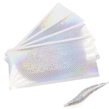 4PCS/Bag 10X20CM Squid Skin Holographic Adhesive Film For Fishing Hard Baits Change Color Sticker Lure Decoration
4PCS/Bag 10X20CM Squid Skin Holographic Adhesive Film For Fishing Hard Baits Change Color Sticker Lure Decoration