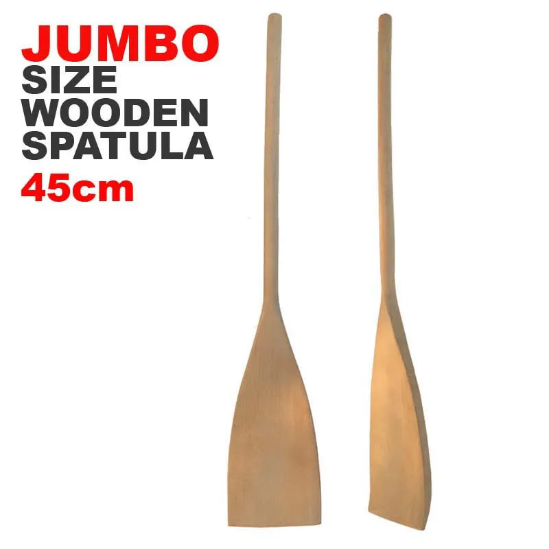 Natural Solid Wood Spatula 45cm Jumbo Super Big Extra Long Handle Turner Kitchen Gadget Wooden Utensil Wooden Cuisine Tools
Natural Solid Wood Spatula 45cm Jumbo Super Big Extra Long Handle Turner Kitchen Gadget Wooden Utensil Wooden Cuisine Tools