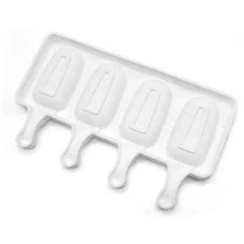 4 Pcs Oval Silicone Pudding Ice Cream Mold DIY Popsicle Mold Small Pudding Shape Mold with 20 Sticks
4 Pcs Oval Silicone Pudding Ice Cream Mold DIY Popsicle Mold Small Pudding Shape Mold with 20 Sticks