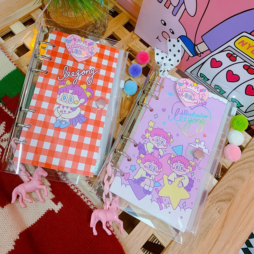 1 Pcs New A6 PVC Diary Book Small Fresh Notebook Simple Cartoon Sequin Travel Diary Plan Notebook Little Girl Notebook Diary
1 Pcs New A6 PVC Diary Book Small Fresh Notebook Simple Cartoon Sequin Travel Diary Plan Notebook Little Girl Notebook Diary