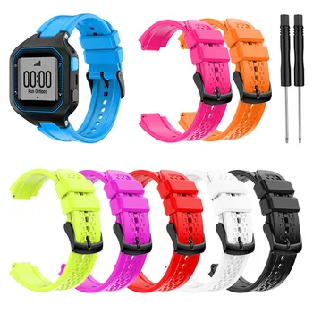 Silicone Watch Strap Wristband for Garmin Forerunner 25 Replacement Wrist Band with Tools
Silicone Watch Strap Wristband for Garmin Forerunner 25 Replacement Wrist Band with Tools