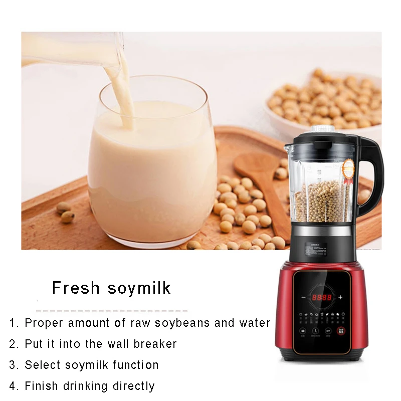 Automatic Heating Wall Breaking Machine Juicer Household Cooking Machine Juicer Machine Soybean Milk Machine Orange Squeezer
Automatic Heating Wall Breaking Machine Juicer Household Cooking Machine Juicer Machine Soybean Milk Machine Orange Squeezer