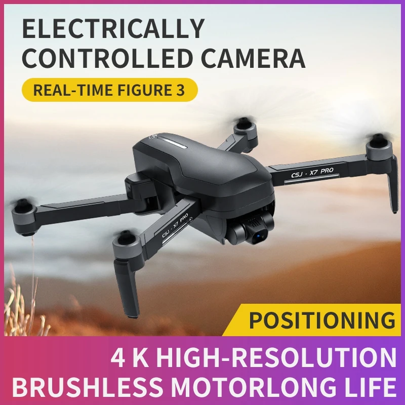 Drone Gps Vs SG906 Pro2 5G 4K HD Camera 3-axis Stabilizing Platform Brushless Motor Rc Quadcopter Foldable Drones CSJ X7 PRO 2
Drone Gps Vs SG906 Pro2 5G 4K HD Camera 3-axis Stabilizing Platform Brushless Motor Rc Quadcopter Foldable Drones CSJ X7 PRO 2