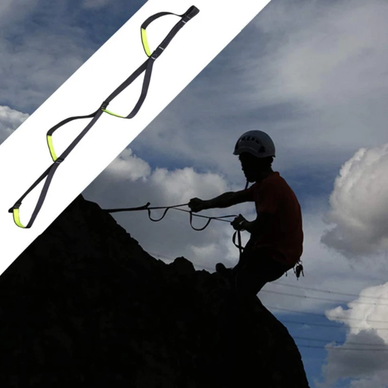Climbing Aider Ascender Loop Climbing Rope Ladder Tool for Rock Climbing Mountaineering Caving Rescue Aerial Work
Climbing Aider Ascender Loop Climbing Rope Ladder Tool for Rock Climbing Mountaineering Caving Rescue Aerial Work