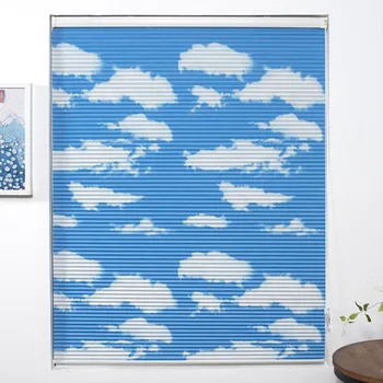 Venetian blinds roller shutter waterproof shading honeycomb curtain without punching and opening inner inverted window
Venetian blinds roller shutter waterproof shading honeycomb curtain without punching and opening inner inverted window