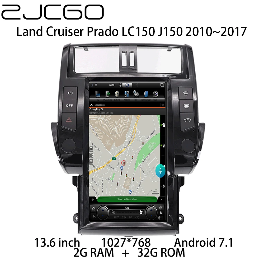 Car Multimedia Player Stereo GPS NAVI DVD Radio Navigation Android Screen for Toyota Land Cruiser Prado 150 LC150 J150 2010~2017
Car Multimedia Player Stereo GPS NAVI DVD Radio Navigation Android Screen for Toyota Land Cruiser Prado 150 LC150 J150 2010~2017
