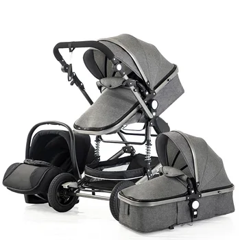 Baby Stroller High Landscape Multi-Function Sitting and Lying 3 In 1 Baby Stroller Portable Baby Pushchair Comfort for Newborn
Baby Stroller High Landscape Multi-Function Sitting and Lying 3 In 1 Baby Stroller Portable Baby Pushchair Comfort for Newborn