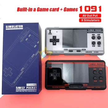 

2020 Handheld Game Console Video Gaming Console 8 Bit 2G Memory Simulator FC3000 Handheld Children Color Game PXPX7