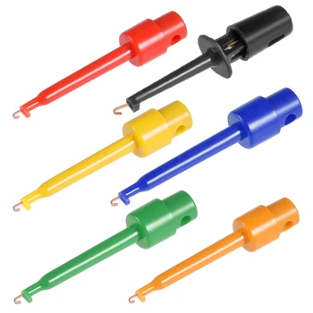 uxcell Uxcell High Quality 2/10 Pcs 56/58mm Length Test Hook Clip Solderable for Multimeters PCB Tester Grabber
uxcell Uxcell High Quality 2/10 Pcs 56/58mm Length Test Hook Clip Solderable for Multimeters PCB Tester Grabber