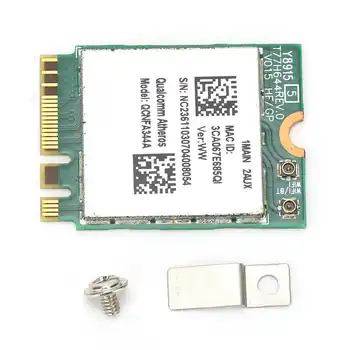 Dual-Band Wireless Network Card QCNFA344A WiFi for Bluetooth Chip Model Wirefree Module for Windows Hot
Dual-Band Wireless Network Card QCNFA344A WiFi for Bluetooth Chip Model Wirefree Module for Windows Hot
