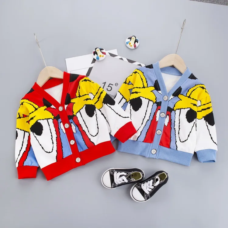 2020 Children Baby Spring And Autumn CHILDREN'S Sweater Cartoon Joint Korean-style One-Piece Cardigan Coat a Grant from
2020 Children Baby Spring And Autumn CHILDREN'S Sweater Cartoon Joint Korean-style One-Piece Cardigan Coat a Grant from