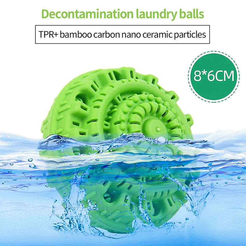 Reusable Washing Machine Laundry Ball Magic Practical Clothes Underwear Cleaner Nanoscale Cleaning Ball Home Bathroom Tools
Reusable Washing Machine Laundry Ball Magic Practical Clothes Underwear Cleaner Nanoscale Cleaning Ball Home Bathroom Tools
