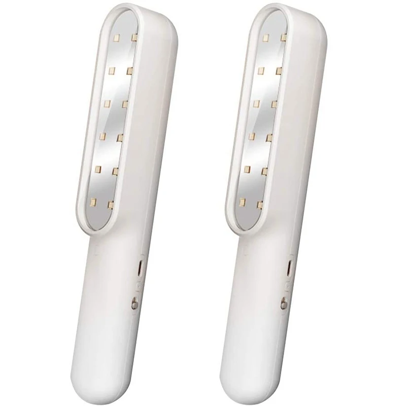 2PCS Ultraviolet Disinfection Lamp UV Light LED UVC Lamp with USB Charging for Home Travel Disinfection Wand
2PCS Ultraviolet Disinfection Lamp UV Light LED UVC Lamp with USB Charging for Home Travel Disinfection Wand