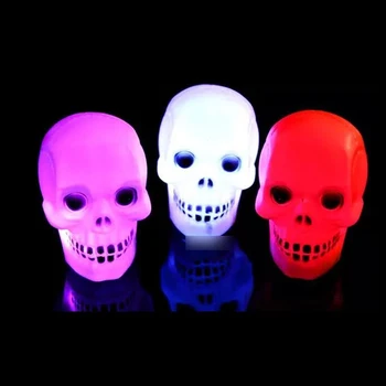 Skull Head Seven Coloured Led Night Lights Ghost Head Lights Halloween Decoration Night Lamp
Skull Head Seven Coloured Led Night Lights Ghost Head Lights Halloween Decoration Night Lamp