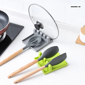 Kitchen Spoon Holders Fork Spatula Rack Shelf Organizer Plastic Spoon Rest Chopsticks Holder Non-slip Spoons Pad Kitchen Utensil
Kitchen Spoon Holders Fork Spatula Rack Shelf Organizer Plastic Spoon Rest Chopsticks Holder Non-slip Spoons Pad Kitchen Utensil