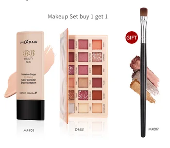Three-piece Cover Up Bb Cream 18 Color Sunset Red Eye Shadow Disc Portable Fiber Eye Shadow Brush Create The Perfect Makeup
Three-piece Cover Up Bb Cream 18 Color Sunset Red Eye Shadow Disc Portable Fiber Eye Shadow Brush Create The Perfect Makeup