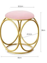 Dressing Stool Small round Stool Light Luxury Iron Fashion Nordic Creative Shoe Changing Stool Short Dining StoolCD
Dressing Stool Small round Stool Light Luxury Iron Fashion Nordic Creative Shoe Changing Stool Short Dining StoolCD