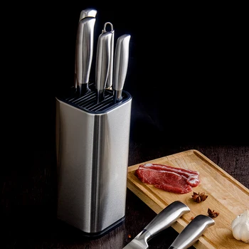 Stainless Steel Ceramic Kitchen Knife Holder Stand Metal Universal Sharpener Rod Scissors Storage Shelf Chef Knife Block Tools
Stainless Steel Ceramic Kitchen Knife Holder Stand Metal Universal Sharpener Rod Scissors Storage Shelf Chef Knife Block Tools