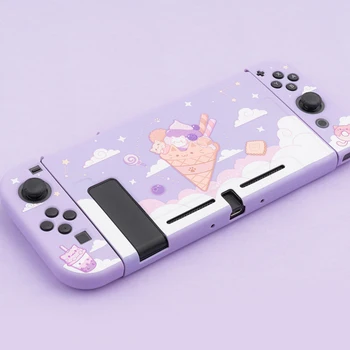 Ice cream Cat Protective Shell Split Housing TPU Soft Cover Shell NS Game Console Case Box For Nintendo Switch Accessories
Ice cream Cat Protective Shell Split Housing TPU Soft Cover Shell NS Game Console Case Box For Nintendo Switch Accessories
