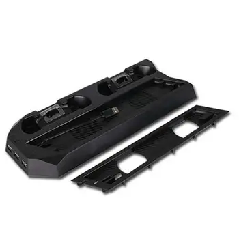 Controller Charging Port Vertical Stand Charger for PS4 Slim Pro Dual Console Controller with Cooling Fan E5BA New
Controller Charging Port Vertical Stand Charger for PS4 Slim Pro Dual Console Controller with Cooling Fan E5BA New