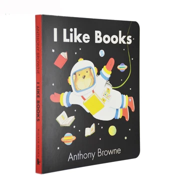 English Picture Book I Like Books I Love Reading Anthony Browne Brown Children's First Learning Picture Story Cardboard Books
English Picture Book I Like Books I Love Reading Anthony Browne Brown Children's First Learning Picture Story Cardboard Books