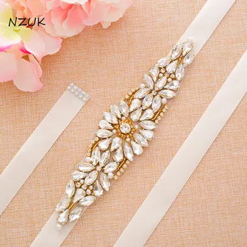 Gold Rhinestone Wedding Sash Crystal Bridal Belt Diamond Wedding Belt For accesorios de novia Y113G
Gold Rhinestone Wedding Sash Crystal Bridal Belt Diamond Wedding Belt For accesorios de novia Y113G
