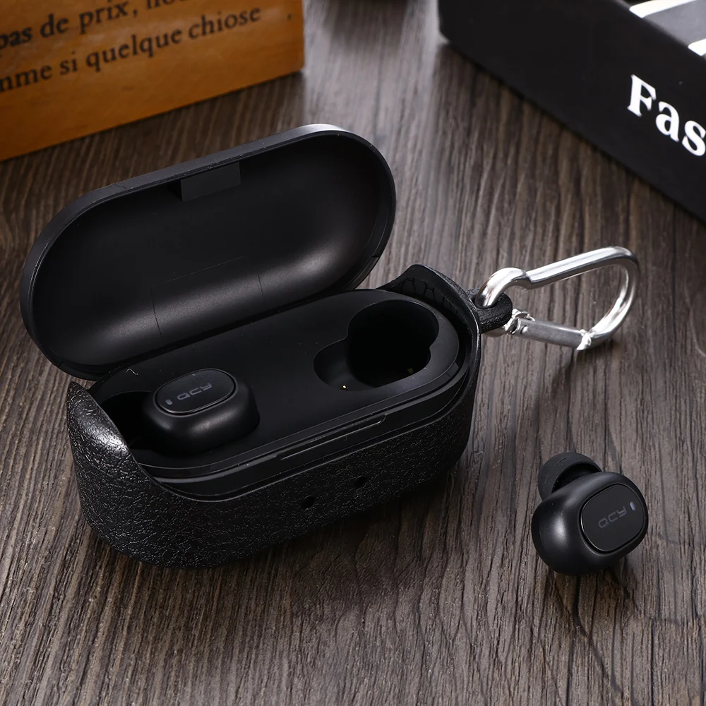 JINSERTA Soft TPU Case for QCY T1 True Wireless Bluetooth Earphone Protective Cover with Anti-lost Buckle for QCY T2C/T2S
JINSERTA Soft TPU Case for QCY T1 True Wireless Bluetooth Earphone Protective Cover with Anti-lost Buckle for QCY T2C/T2S