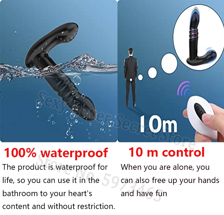 Телескопический Анальный Вибратор