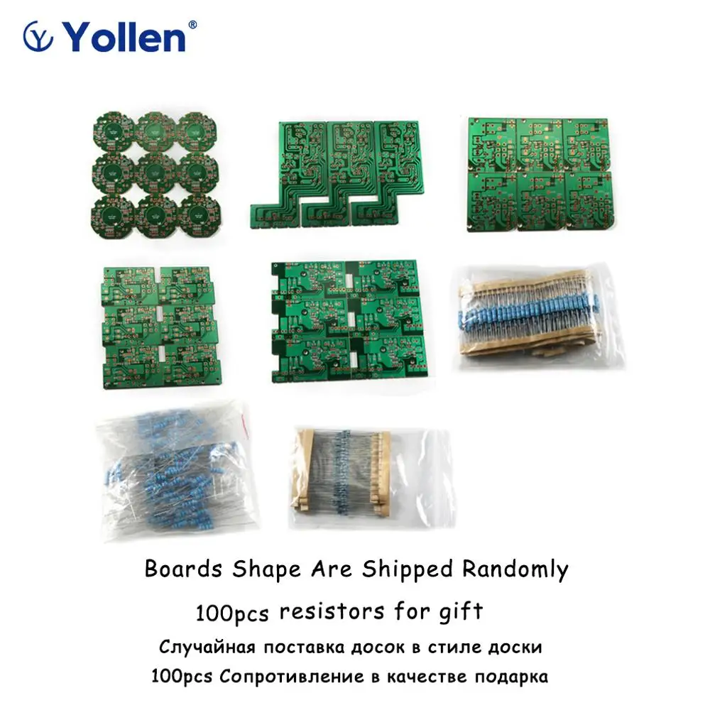 DIY Manual Welding PCB Boards Random Delivery of Design 100 Resistors free for gift Parameters Random Beginners practice using
DIY Manual Welding PCB Boards Random Delivery of Design 100 Resistors free for gift Parameters Random Beginners practice using